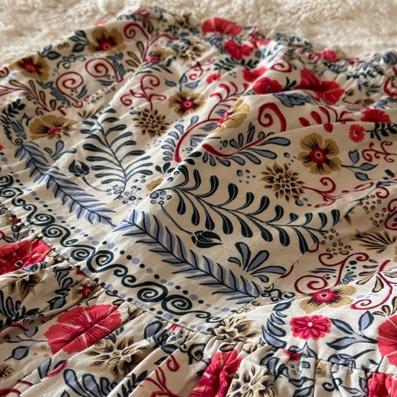 Anthropologie Forever That Girl Strapless Floral Dress - Picture 5 of 5